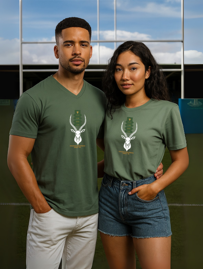 Chasing Greatness Tee - Green - Unisex
