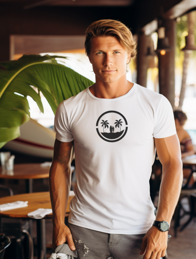 SALT TEE - VINTAGE SURF SERIES - WHITE
