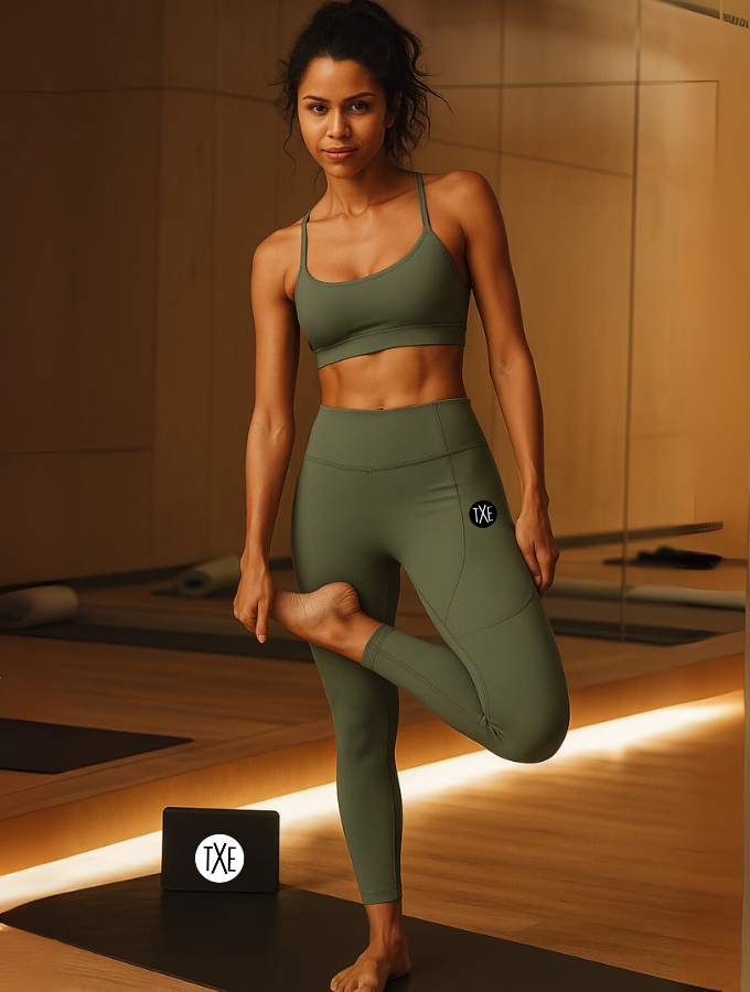Active Contour Leggings - Forest