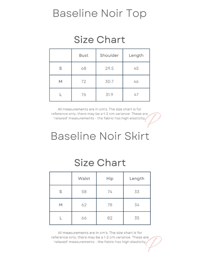 Baseline Noir Padel Set