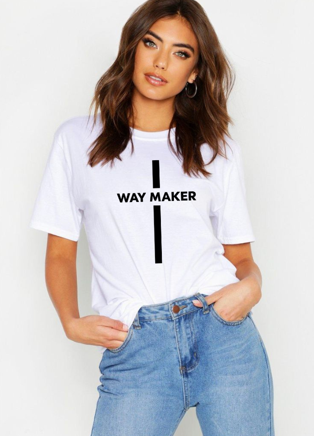Way Maker Tee - White