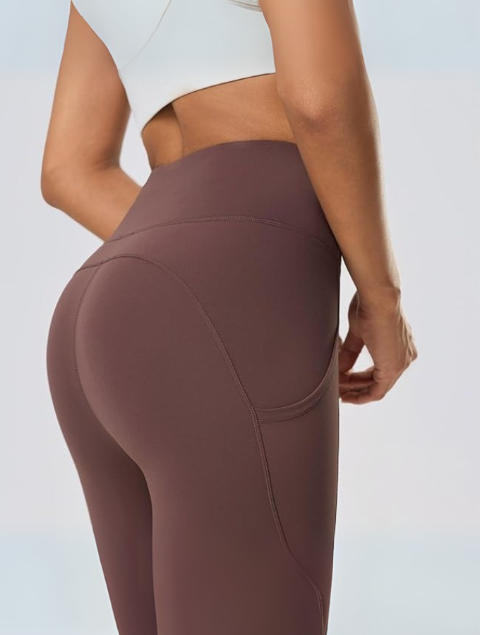 Active Contour Leggings - Cocoa