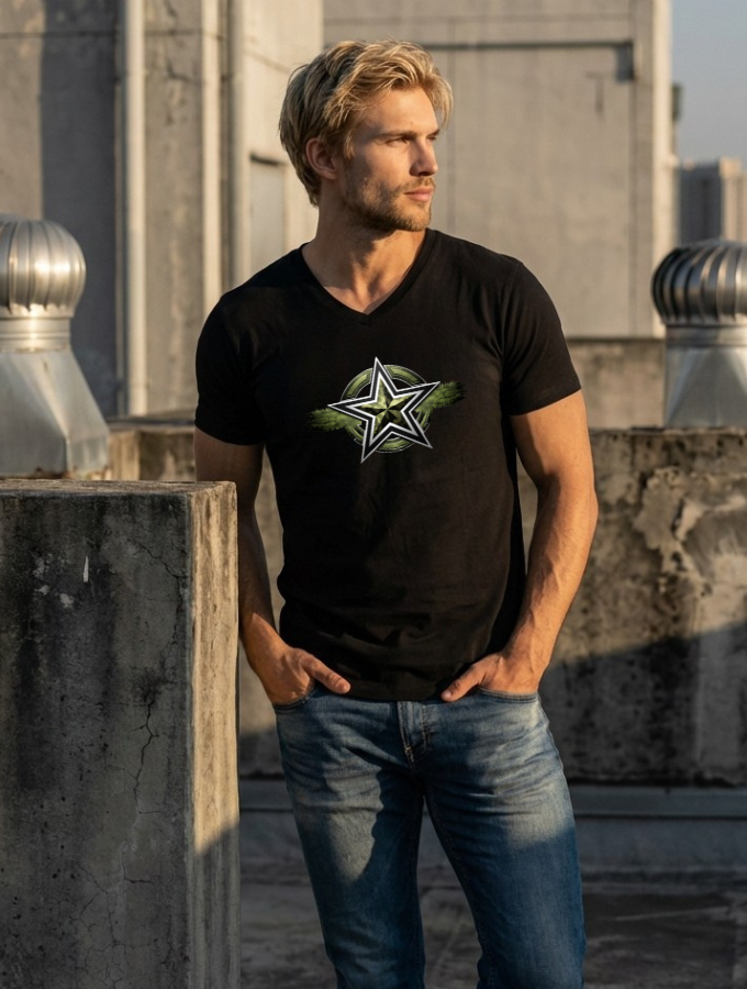 Rouge Tee - Militaire Series - VNeck