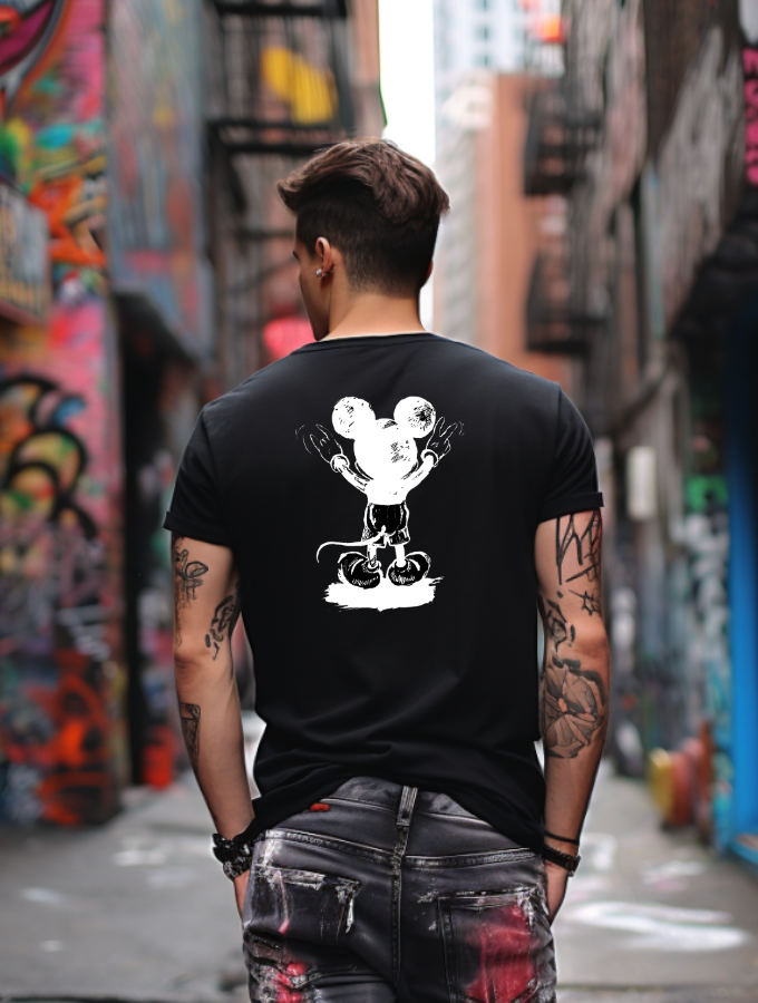 REBEL TEE - URBAN SERIES - BLACK