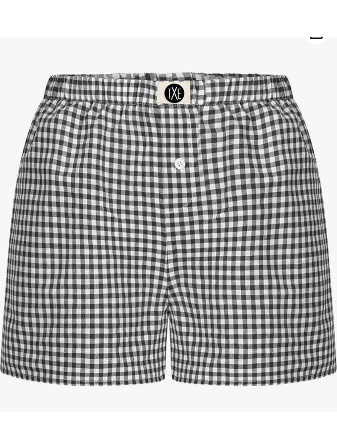 Candy Cane Shorts - Black - Unisex