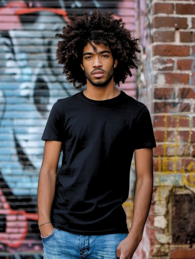 REBEL TEE - URBAN SERIES - BLACK