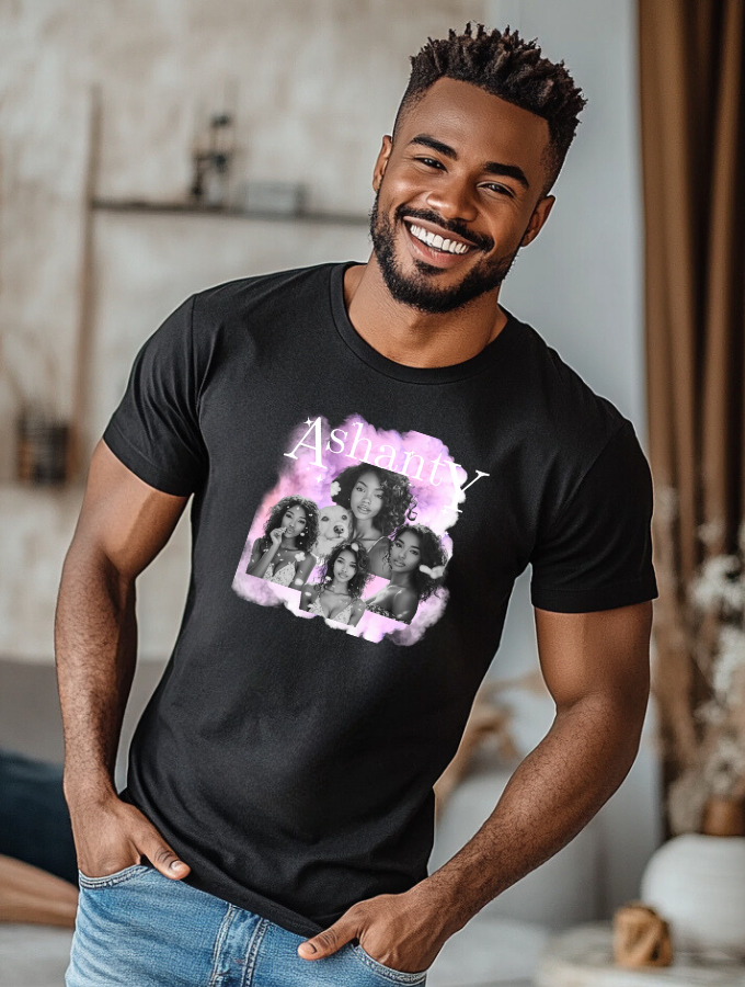 CLAIM HIM TEE - CUSTOM - BLACK