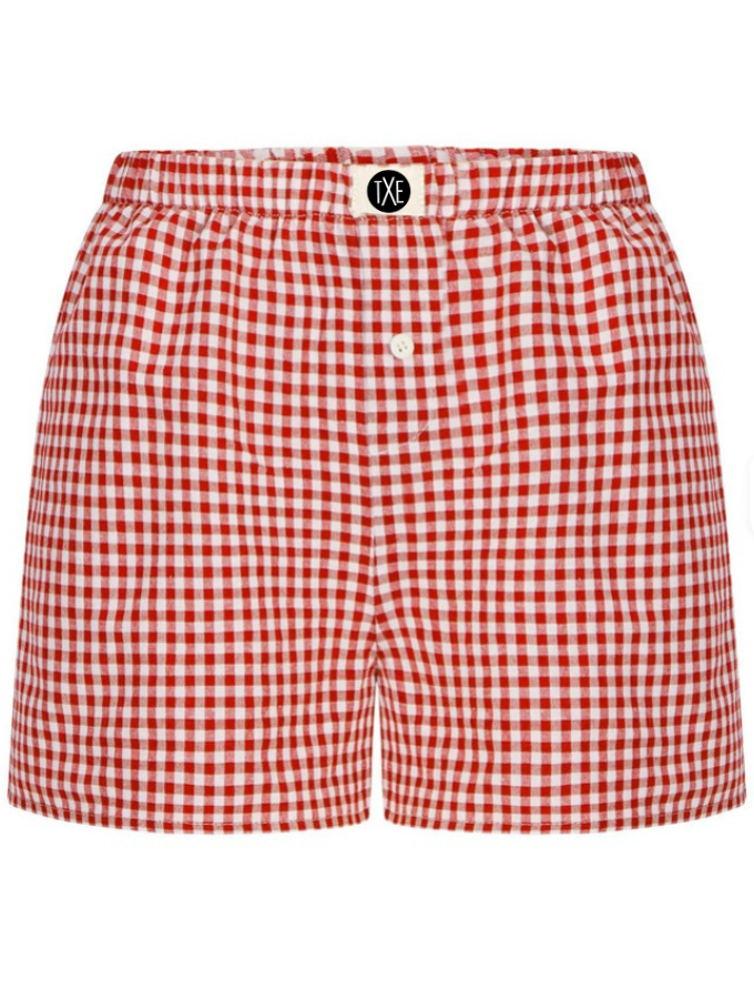 Candy Cane Shorts - Red - Unisex