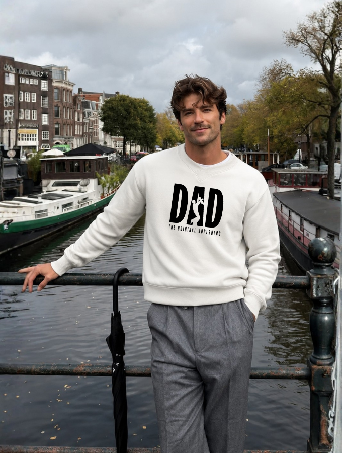 The Superhero Dad Sweater