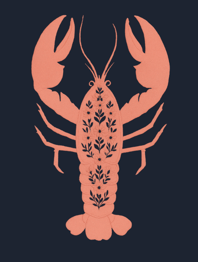 Lobster Luxe Tee - Black