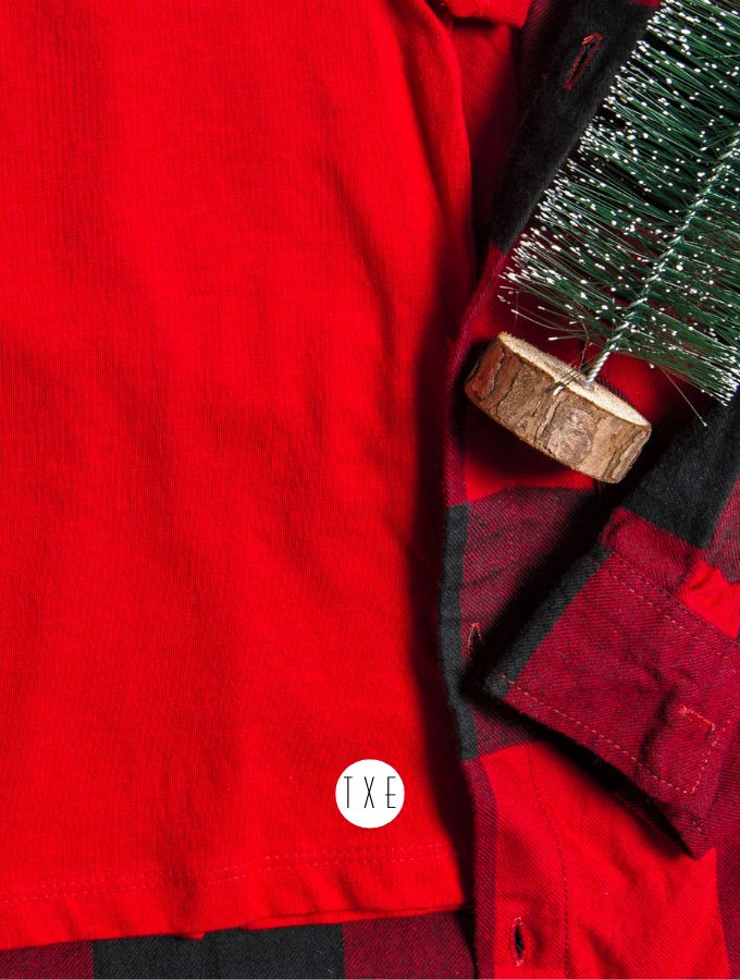 Noal Couture Family Tee - Red Tee Set