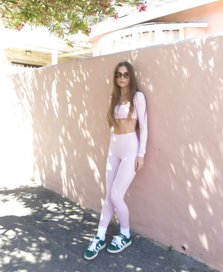 Mikro Scrunch Leggings - Pink