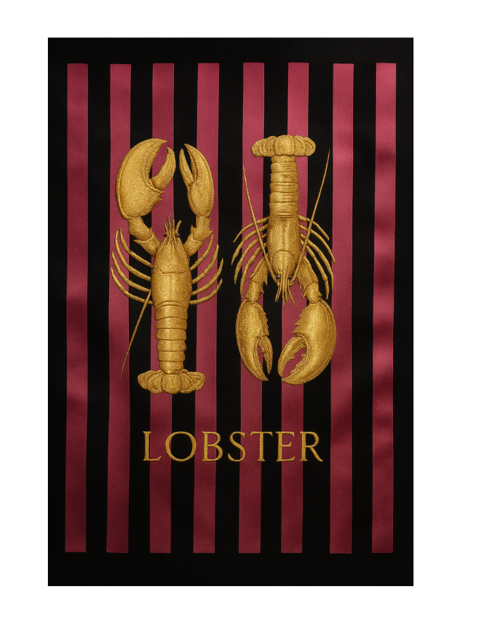 Golden Catch Tee - Black