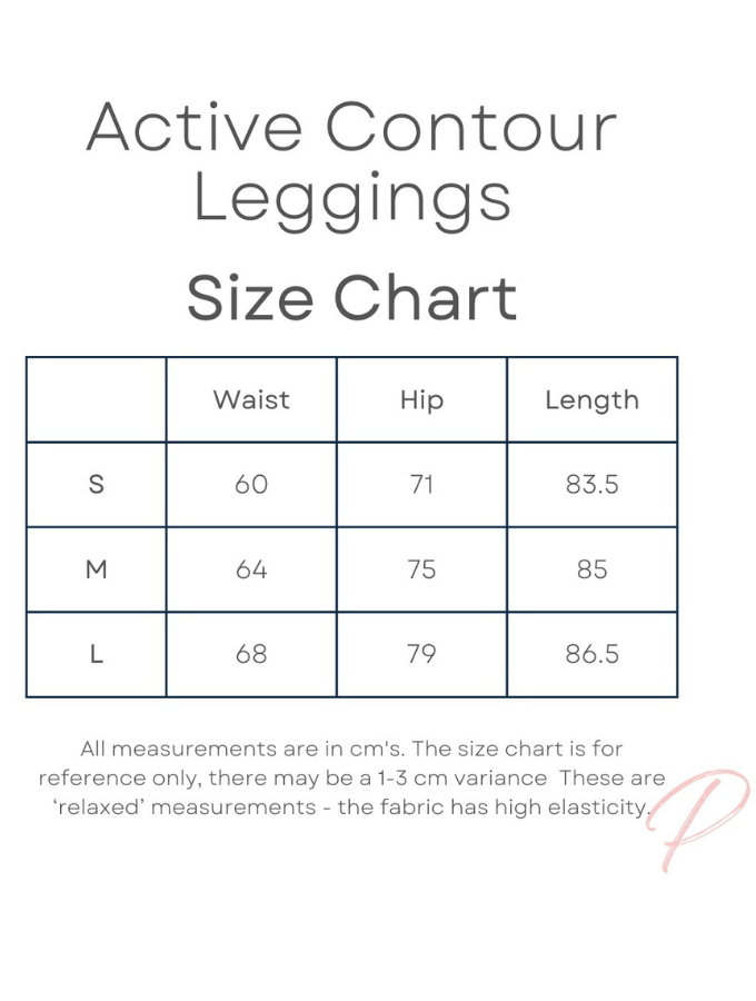 Active Contour Leggings - Onyx