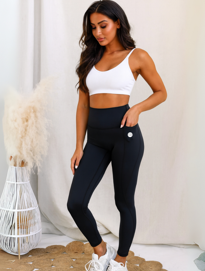 Active Contour Leggings - Onyx
