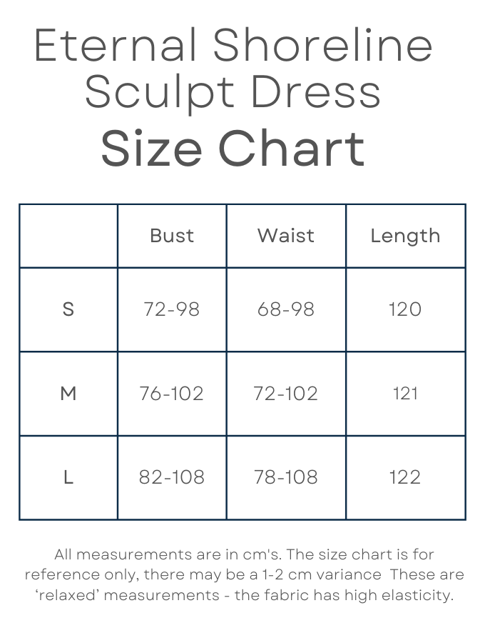 Eternal Shoreline Sculpt Dress