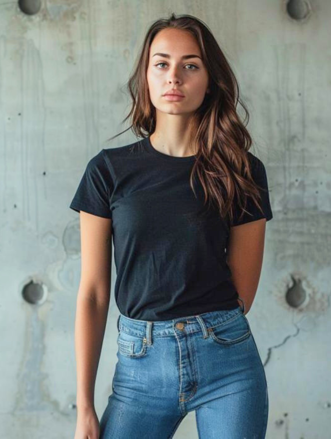 Let Them Tee - Roundneck - Black