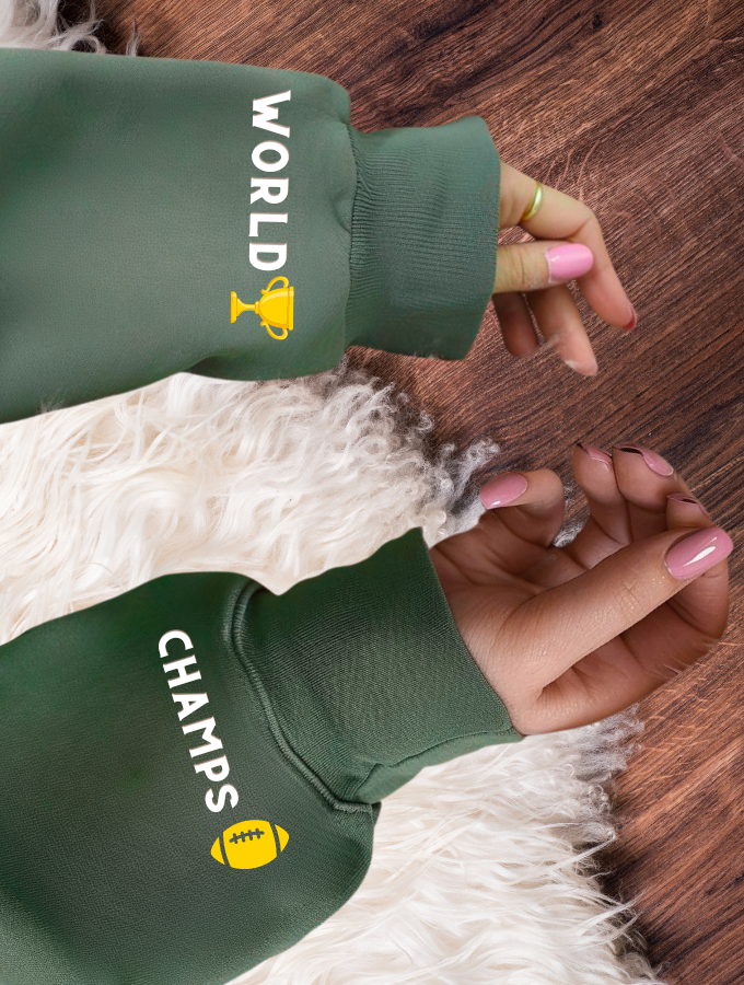 World Champs Sweater - Green - UNISEX