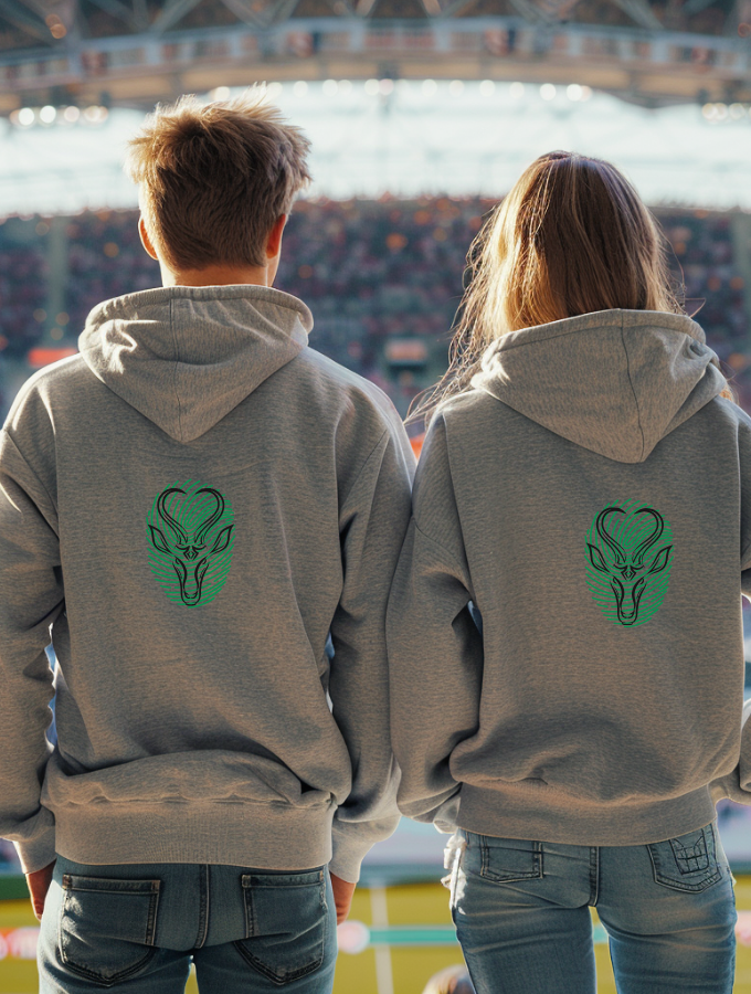 World Champs Identity Hoodie- Grey- Unisex