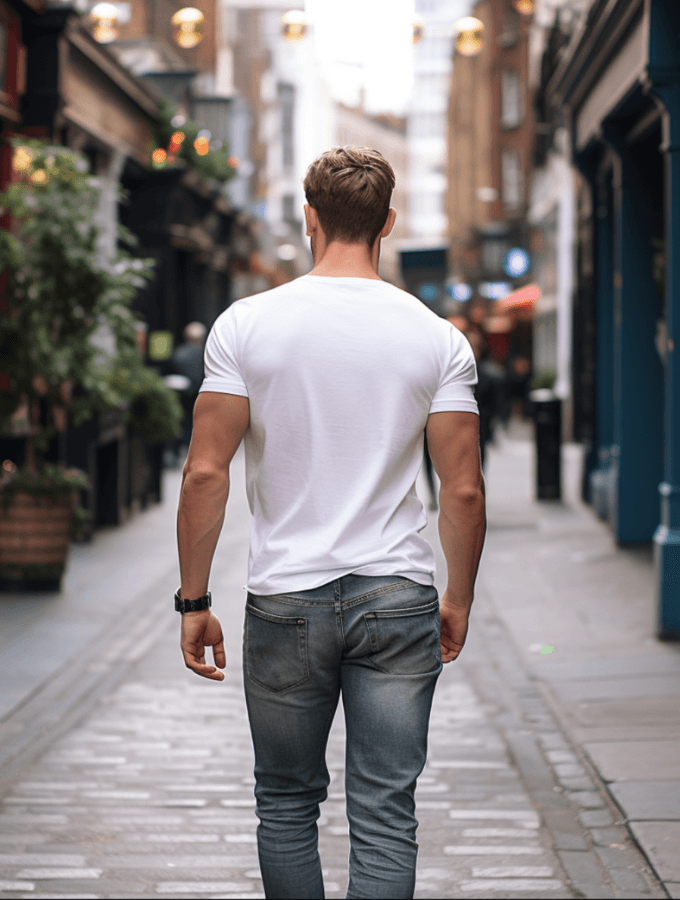COMMANDO TEE - MILITAIRE SERIES - WHITE - TONED