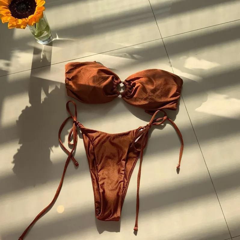 Copper Sands Bandeau Bikini