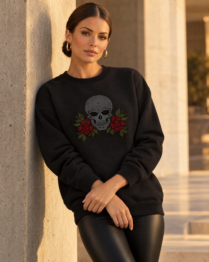 REBEL RELIC SWEATER - BLACK