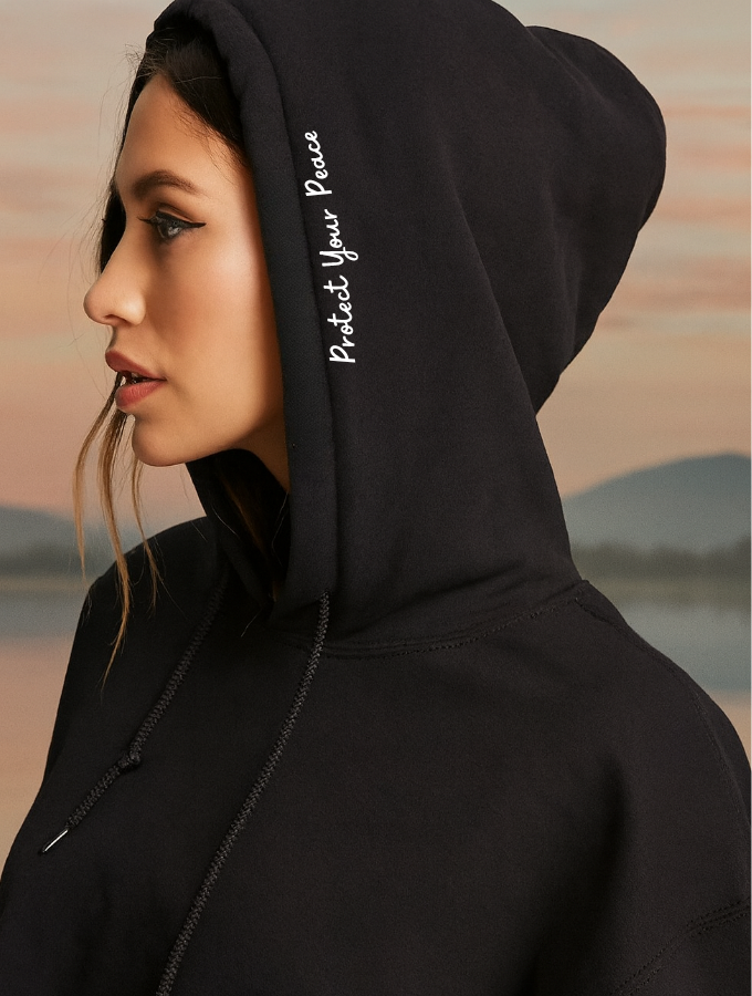 Let Them Hoodie - Black