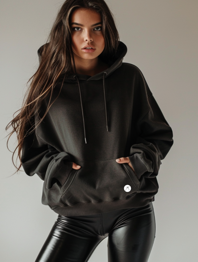 MAMA HOODIE - BLACK