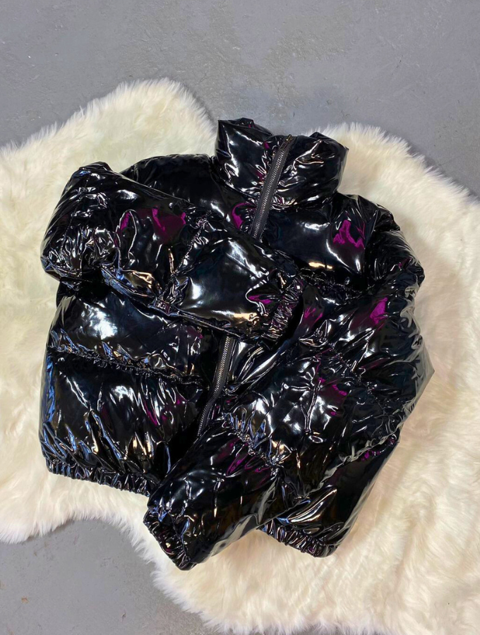 Lumo Bubble Puffer - Midnight Black