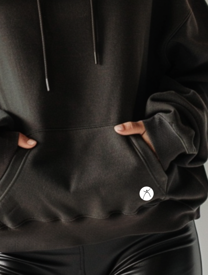 MAMA HOODIE - BLACK