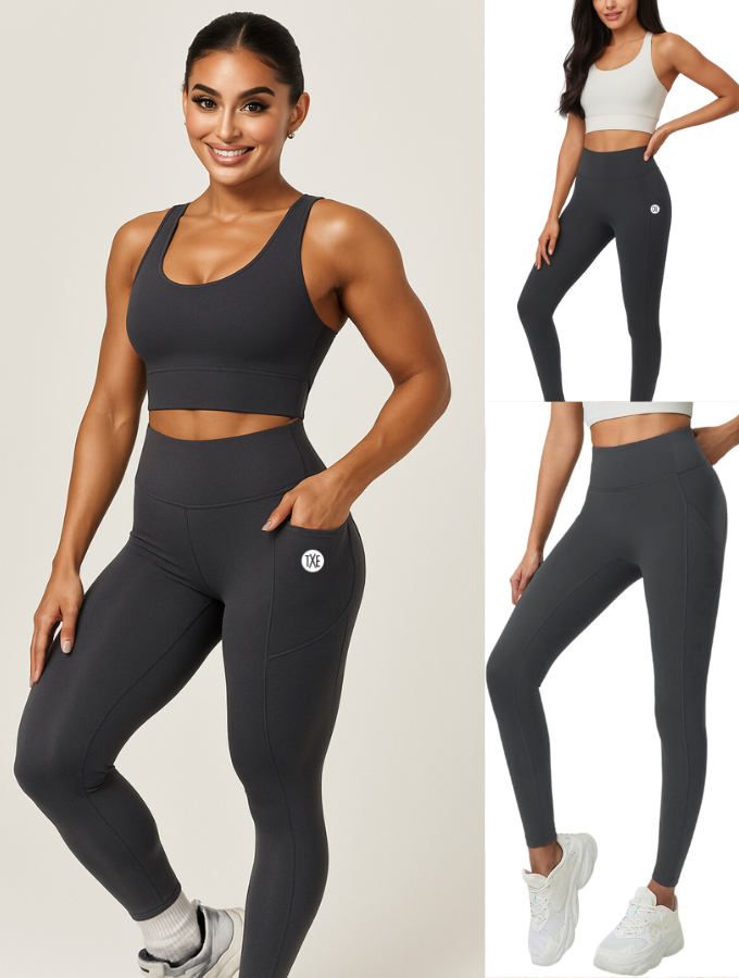 Active Contour Leggings - Storm