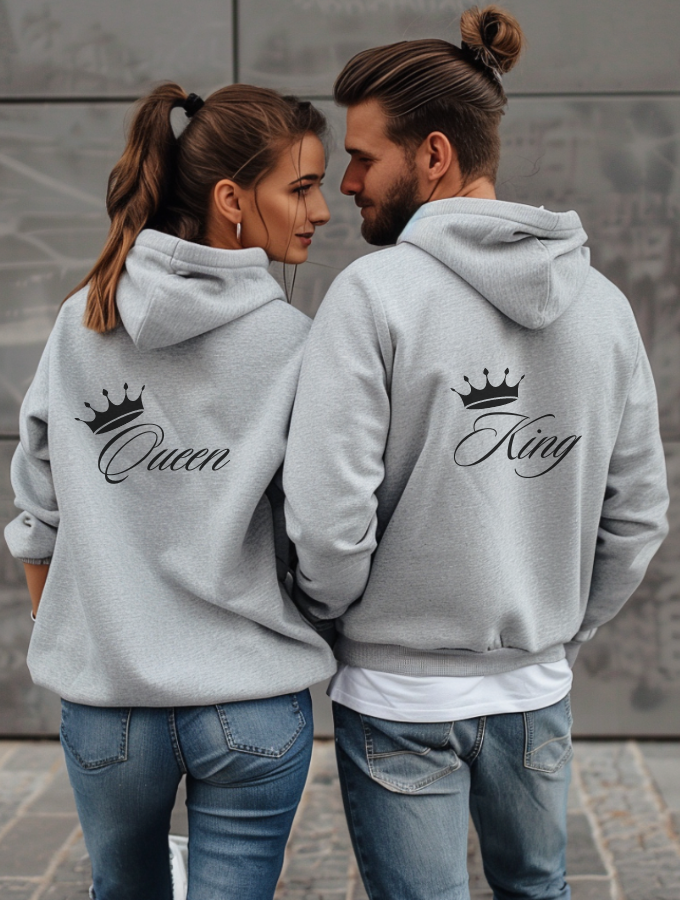 KING HOODIE - GREY