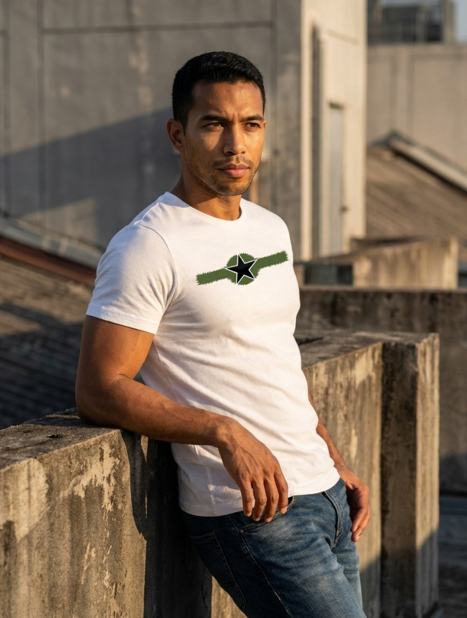 Combat Tee - Militaire Series - Roundneck