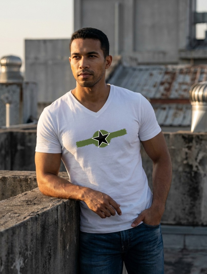 Combat Tee - Militaire Series - VNeck
