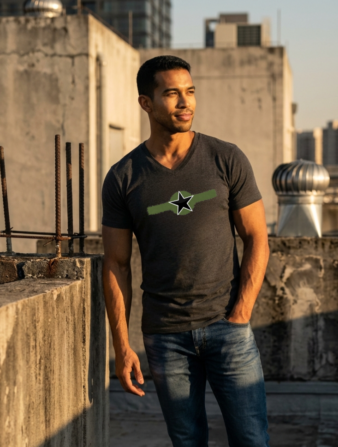 Combat Tee - Militaire Series - VNeck