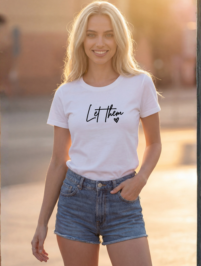 Let Them Tee - Roundneck