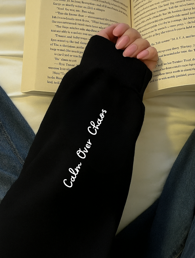 Let Them Hoodie - Black