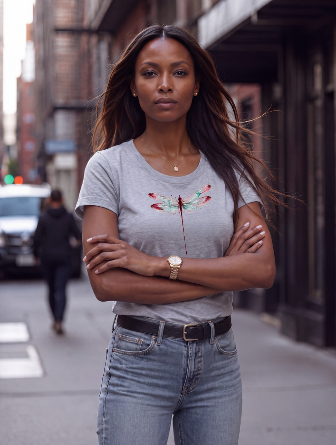 Dragon Fly Tee - Roundneck