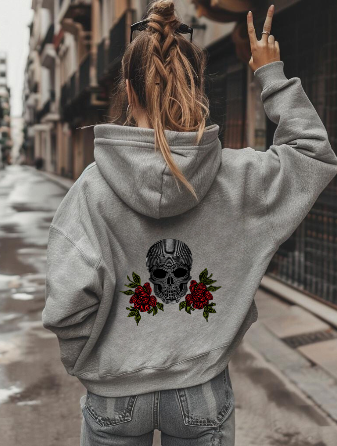REBEL RELIC HOODIE - GREY