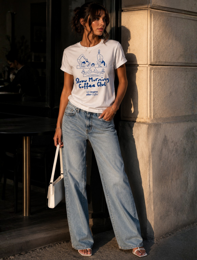 Slow Mornings Tee
