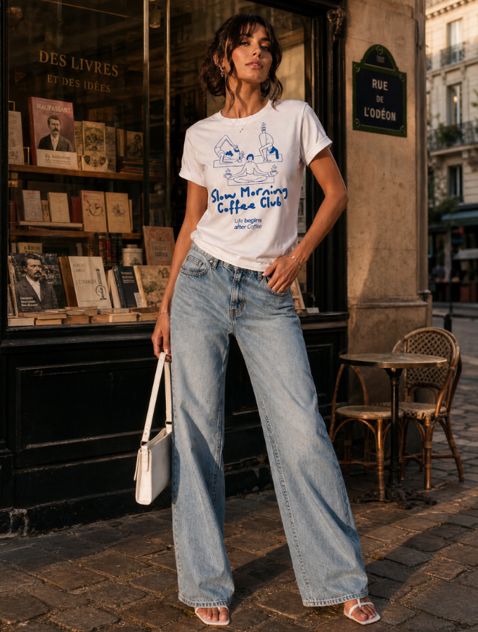 Slow Mornings Tee