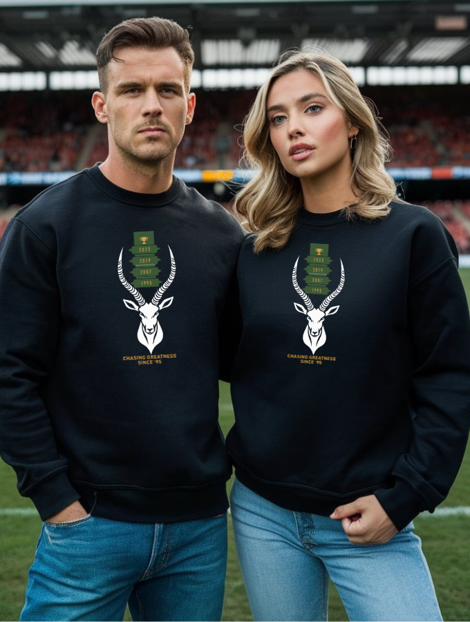 Chasing Greatness Sweater - Black - Unisex