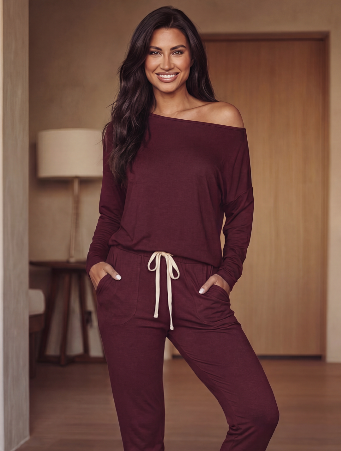 Luxe Lounge Set - Chocolate
