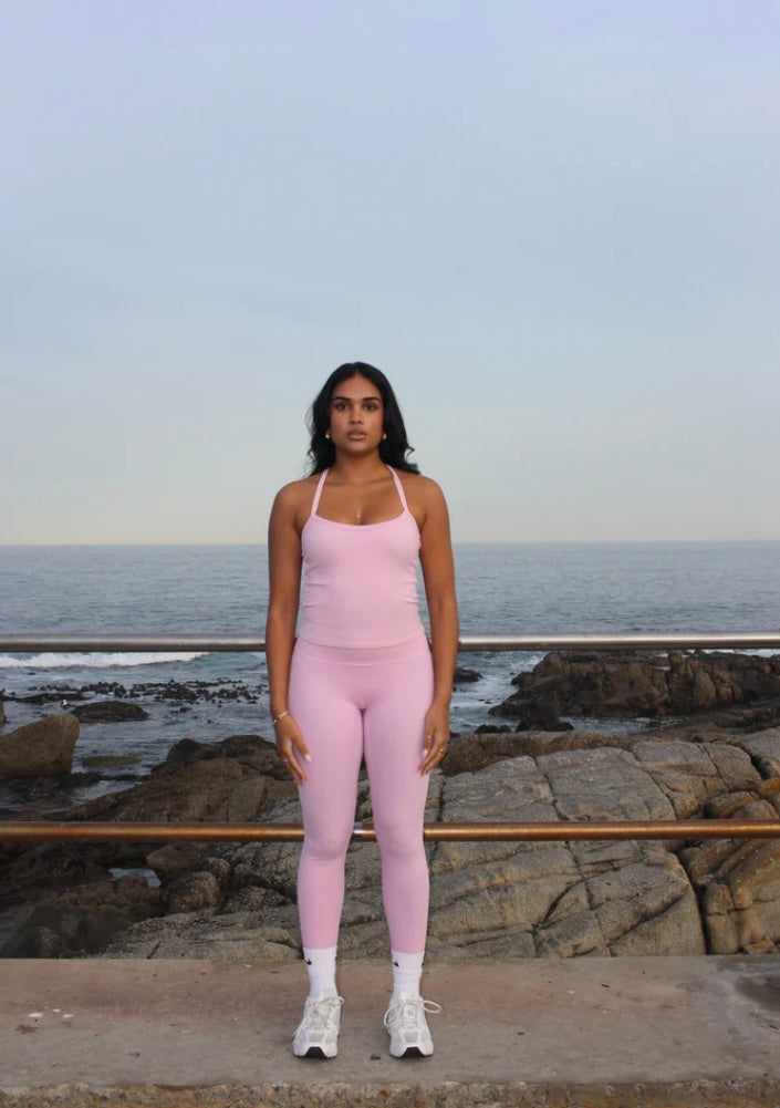 Serenity Leggings - Blush Pink