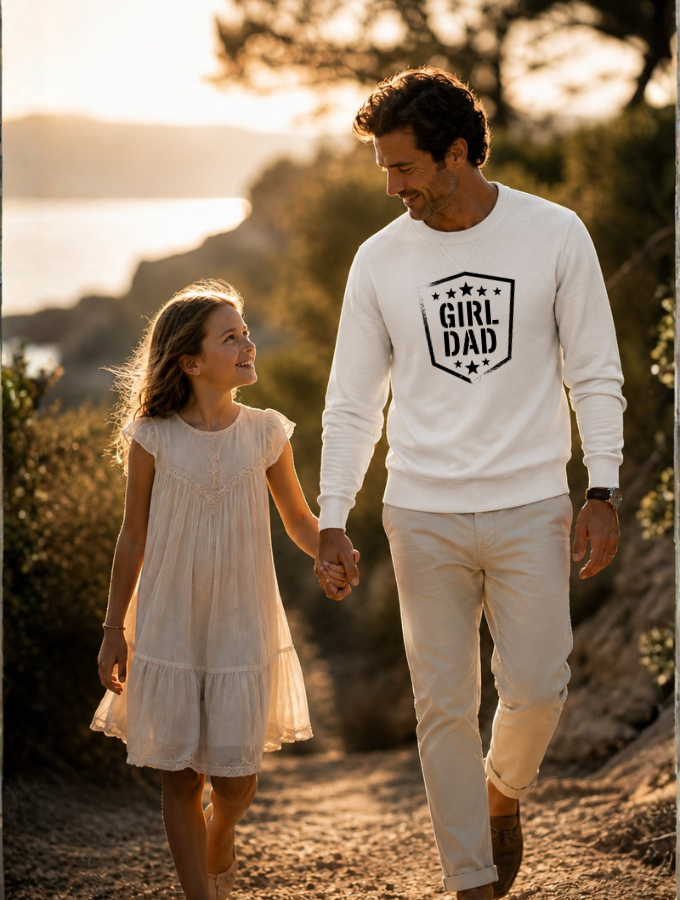 The Girl Dad Sweater