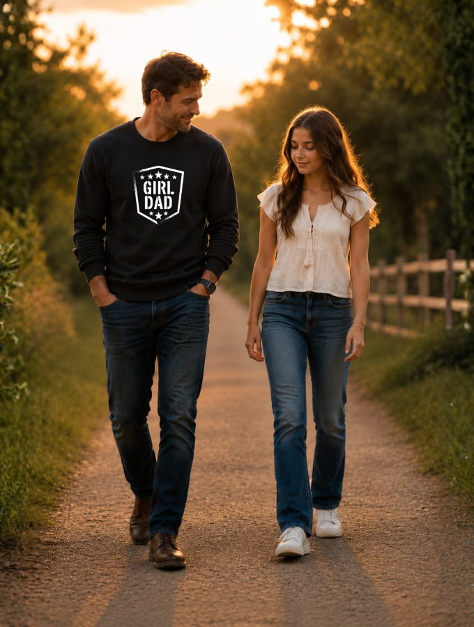 The Girl Dad Sweater