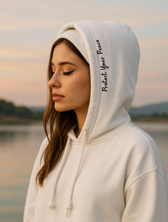 Let Them Hoodie - White