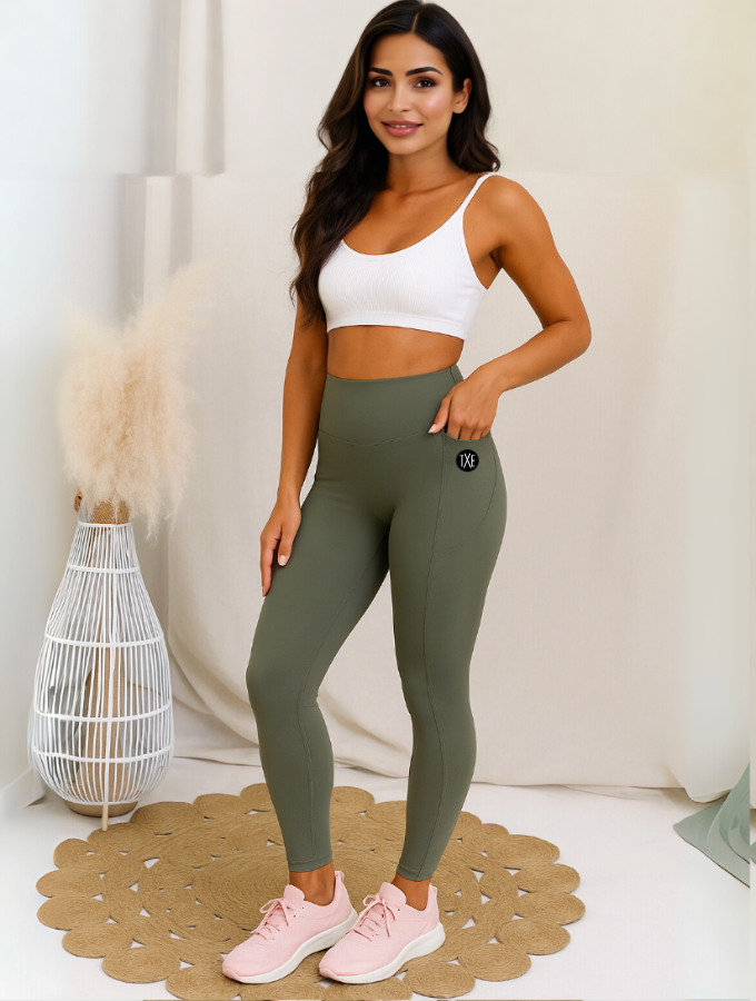 Active Contour Leggings - Forest
