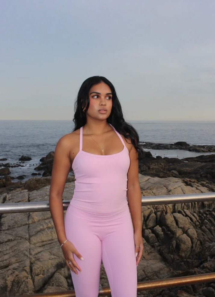 Serenity Cami Tank - Blush Pink