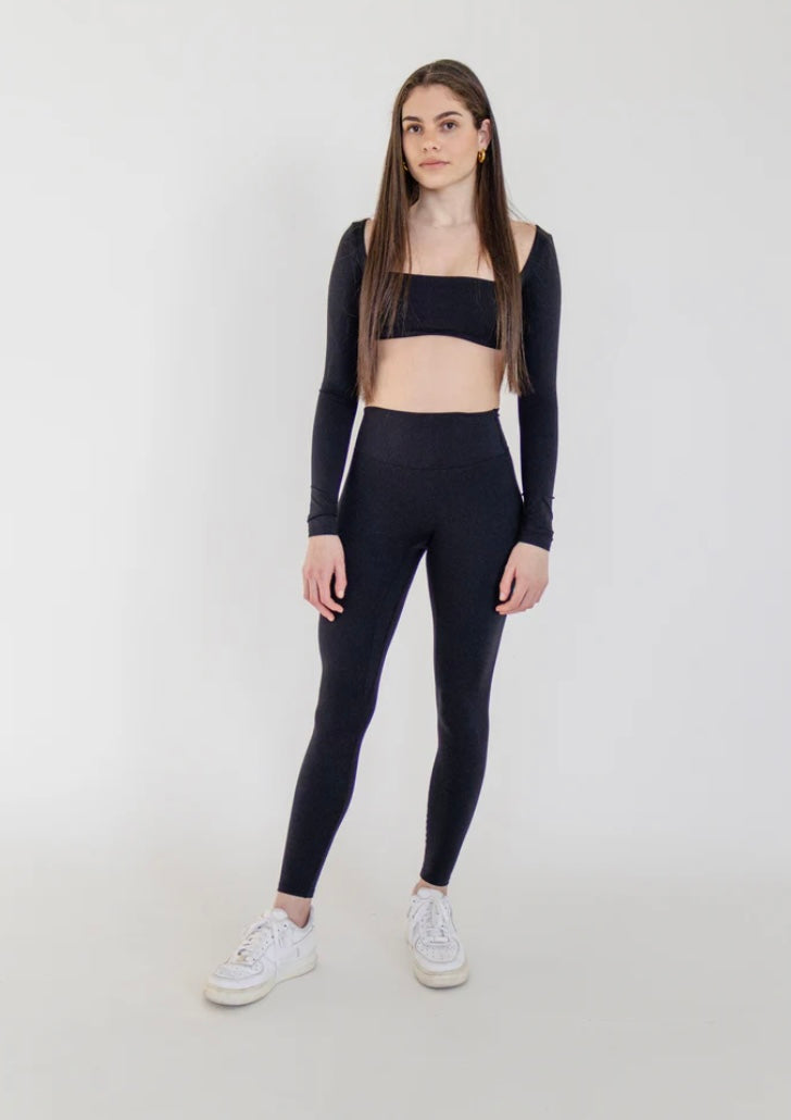 Mikro Scrunch Leggings - Black